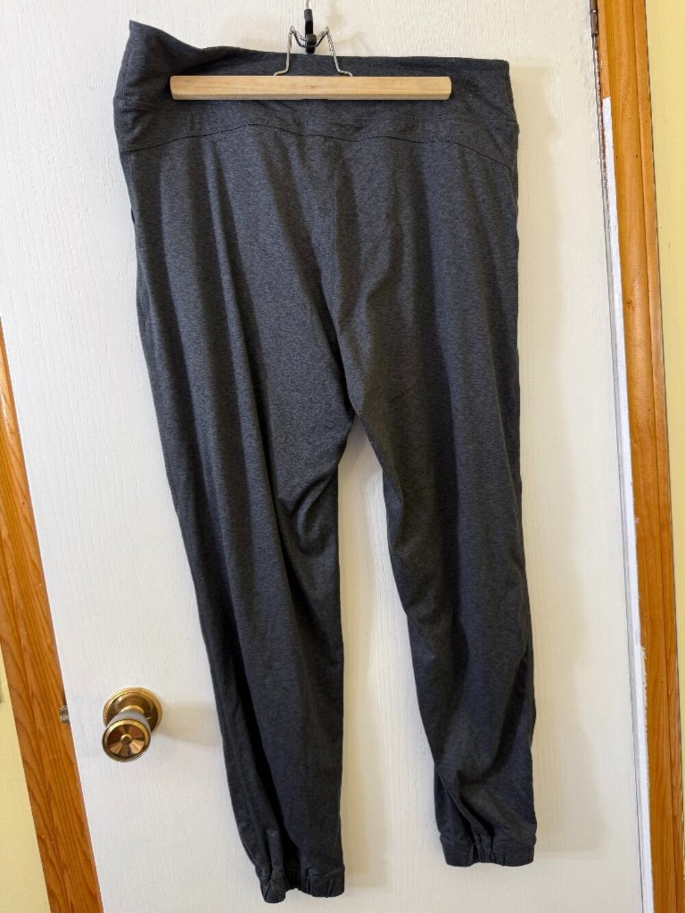 💖 2/40 Lolë Charcoal Grey Soft Jogger Pants Size XL - Picture 3 of 6